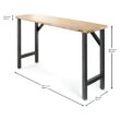 Gladiator 66-1/2" Wide Hardwood Modular Workbench