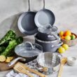 GreenPan Lima 12 Piece Hard-Anodized Aluminum Non-Stick Cookware Set