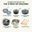 GreenPan Lima 12 Piece Hard-Anodized Aluminum Non-Stick Cookware Set