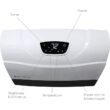Heat Storm 1500 Watt 5200 BTU Electric High Efficiency Wall Mounted Space Heater with Remote Included and Digital Display Heat Storm 1500 Watt 5200 BTU Electric High Efficiency Wall Mounted Space Heater with Remote Included and Digital Display