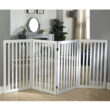 Huxley Wooden Free Standing Pet Gate - 36'' H X 80'' W X 0.71'' D