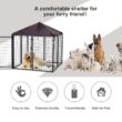 Lockable Dog House Kennel