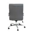 Mid-Back Executive Swivel Office Chair with Metal Frame/Arms