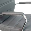 Mid-Back Executive Swivel Office Chair with Metal Frame/Arms