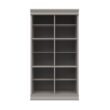 Modular Storage 21.38" W Shelving Unit with 12 Shelves - Smoky Taupe