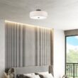 Paquette Fabric Semi Flush Mount