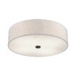 Paquette Fabric Semi Flush Mount