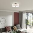 Paquette Fabric Semi Flush Mount