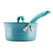 Rachael Ray Cook + Create Aluminum Nonstick Cookware Set, 11-Piece - Agave Blue