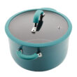 Rachael Ray Cook + Create Aluminum Nonstick Cookware Set, 11-Piece - Agave Blue