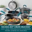 Rachael Ray Create Delicious Hard-Anodized Aluminum Nonstick Cookware Set, 11-Piece Rachael Ray Create Delicious Hard-Anodized Aluminum Nonstick Cookware Set, 11-Piece