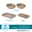 Rachael Ray Cucina Nonstick 4 Piece Bakeware Set