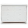 Universal 6 Drawer Double Dresser