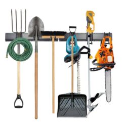 RIGHT HAND RHSTGRK Garage Tool Storage Rack, 8 Piece Wall Mounted Garage Organizer