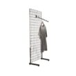 Econoco GL512/B 19-1/4 in. H x 12-3/4 in. L Black L-Shaped Leg for Freestanding Gridwall Panel (Pack of 12)