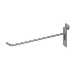 Econoco SW/H8 8 in. Chrome Deluxe Hook for Slatwall (Pack of 96)