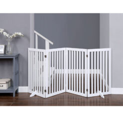 Huxley Wooden Free Standing Pet Gate - 36'' H X 80'' W X 0.71'' D