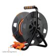 Link2Home EM-CM-30E 3 ft. 14/3 Extension Cord Storage Reel with 4