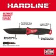 Milwaukee 48-22-1928 5 in. Hardline AUS-8 Steel Fixed Blade Knife