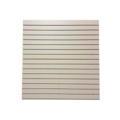 5GarageEscape 145 12 in. H x 48 in. L PVC Slat Wall Easy Panels in White (4-Piece/Carton)