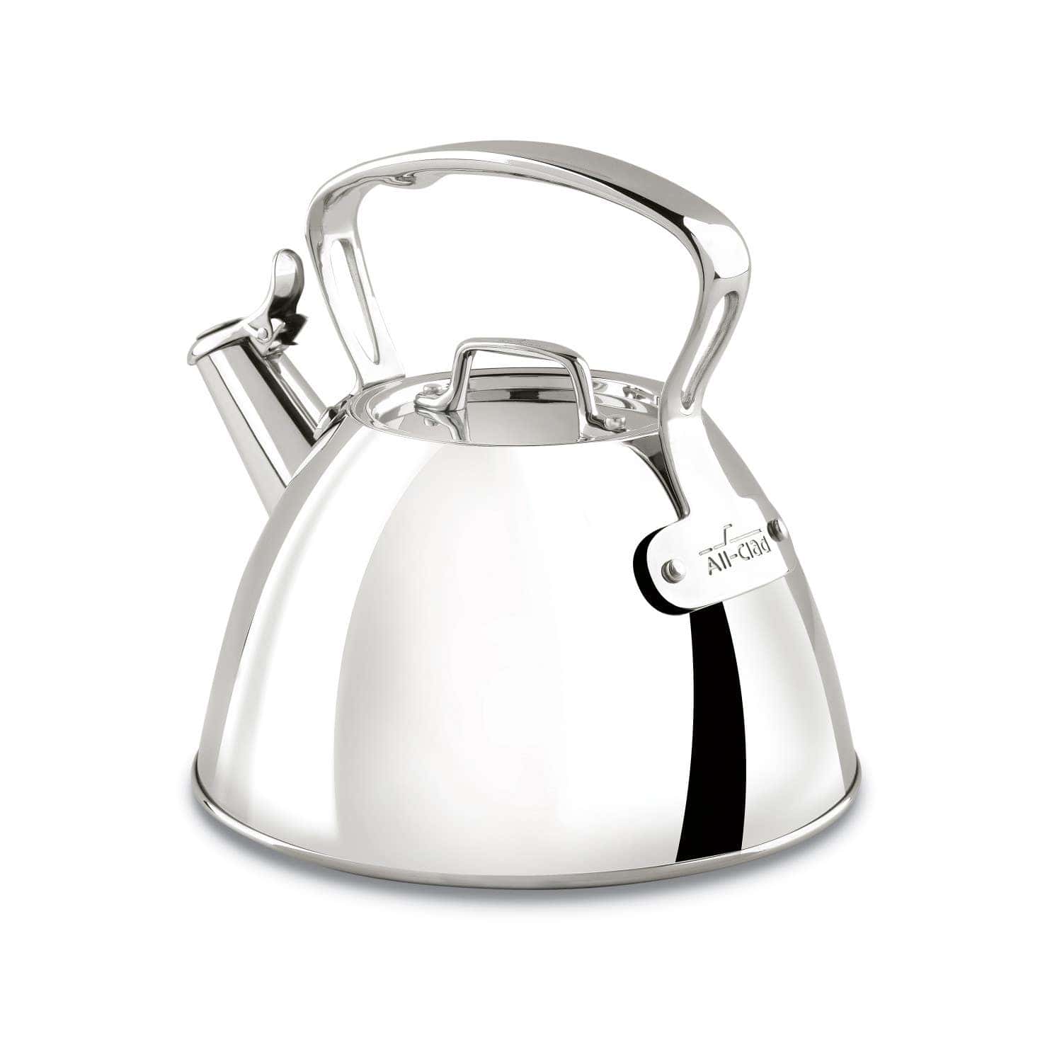 All-Clad Specialty 2 qt. Stainless Steel Whistling Stovetop Kettle All-Clad Specialty 2 qt. Stainless Steel Whistling Stovetop Kettle