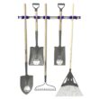 TOOLFLEX 9-5-9 37 in. Universal Garage Storage Rail System with 5 Purple One-Size-Fits-All Holders