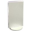 Azar Displays 700513-WHT 22 in. H x 13.5 in. W Counter top Pegboard Display in White Styrene