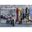 Triton Products LB18-W 36 in. H x 18 in. W White Pegboard Wall Organizer LocBoard