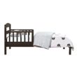 Baby Relax Jackson Kids Wood Toddler Bed with Safety Guardrails, Espresso Baby Relax Jackson Kids Wood Toddler Bed with Safety Guardrails, Espresso