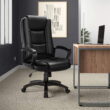 Home Office Chair, 8Hours Heavy Duty Design, Black