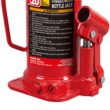Torin Jacks Big Red 20 Ton Capacity Heavy Duty Hydraulic Welded Industrial Bottle Jack