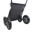 Hawk Hunting Crawler 500 Pound Capacity Foldable Multi Use Game Recovery Hunting Game Cart, Black