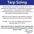 Moose Supply Heavy Duty Waterproof Poly Tarp Covers, 12 Mil, 10' x 12'