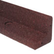 Eco Border 3" x 48" Red Rubber No Dig Landscape Garden Border Edging (Pack 6)