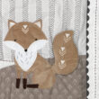 Lambs & Ivy Woodland Forest Infant Newborn Owl Cotton Embroidered Bedding Sets, Crib, Multicolor, 5-Pieces