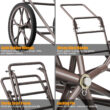 Costway New Deer Cart Game Hauler Utility Gear Dolly Cart Hunting Accessories - 500 LB