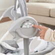 Ingenuity Soothe 'n Delight 6-Speed Portable Baby Swing with Music - Cuddle Lamb (Unisex)