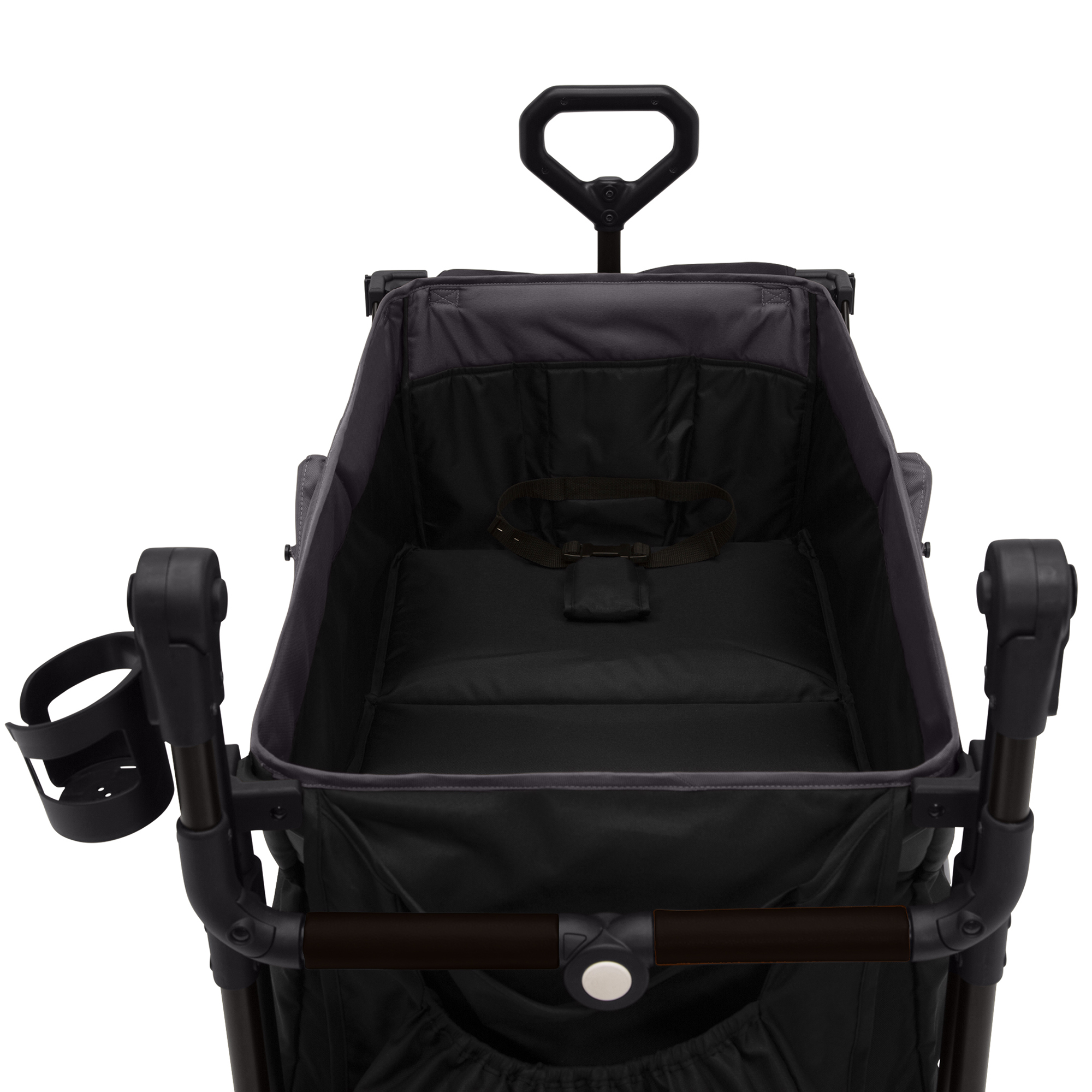 Little Folks by Delta Children City Wagon Cruiser Stroller, Black Little Folks by Delta Children City Wagon Cruiser Stroller, Black - Image 4