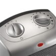 Lasko 1500W Electric Ceramic Space Heater with Adjustable Thermostat, 754200, Silver