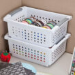 Sterilite Medium Sized Stackable Storage & Organization Basket, (20 Pack)