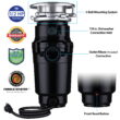 Wastemaid 1/2 HP Economy Garbage Disposal 10-US-WM-058-3B