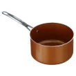 Gotham Steel Copper Pots and Pans Set, 10 Piece Nonstick Cookware set