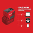 Milwaukee-2846-20 M18 TOP-OFF 175W Portable Power Supply Inverter