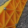 Camco Trailer Aid | 4.5-inches of Lift | Durable Polymer, Yellow (21)