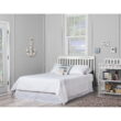Dream On Me Ashton Convertible 5-in-1 Crib, White