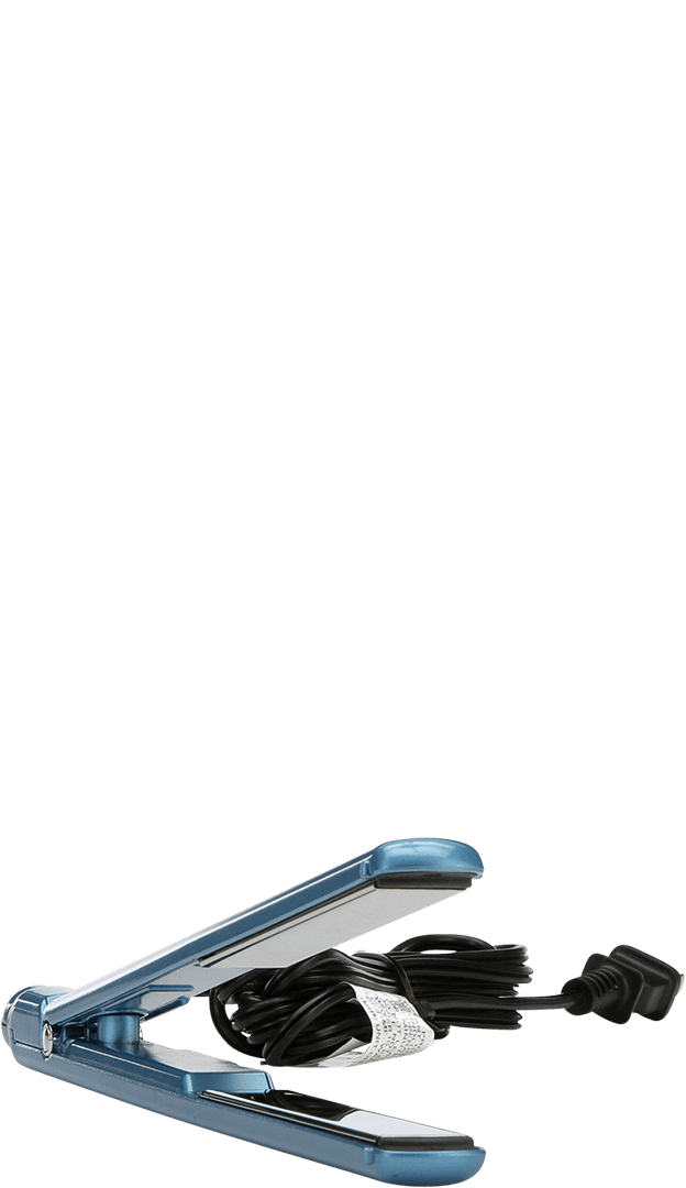 BaBylissPRO Nano Titanium Ultra Thin 1" Flat Iron Hair Straightener, Blue BaBylissPRO Nano Titanium Ultra Thin 1" Flat Iron Hair Straightener, Blue - Image 7