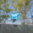 Bounce Pro 14ft Trampoline And Enclosure With Basketball Hoop, Blue