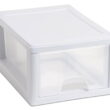 Sterilite Small Box Modular Stacking Storage Drawer Container Closet (6 Pack)