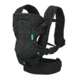 Infantino Flip 4 In 1 Convertible Baby Carrier, 4-Position, Black