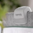 Ingenuity Dream & Grow Bedside Baby Bassinet 2-Mode Crib 0-12 Months, Adjustable Height - Tesse (Green)